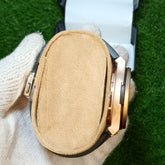 Hublot Skeleton Leather Strap Watch - Golden&Brown